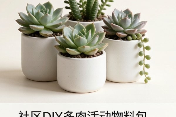社区 DIY 多肉活动物料包：50 人场次的清单与预算